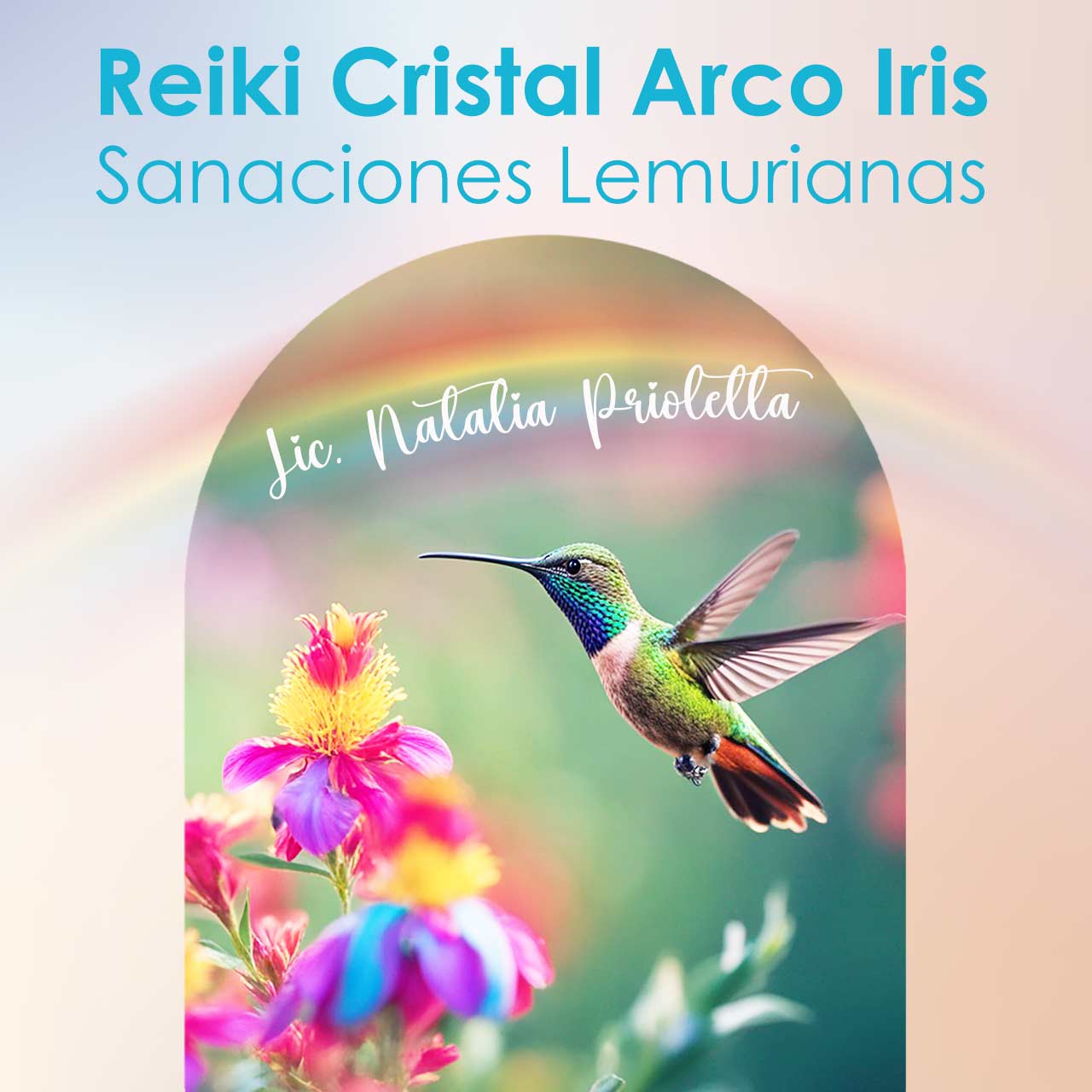 Maestra facilitadora de Reiki Cristal Arco Iris – Sanaciones Lemurianas 🌈