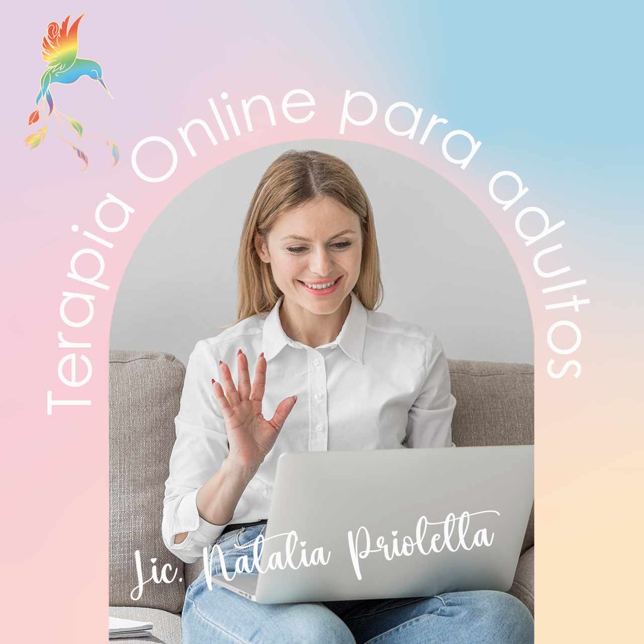 Lic. Natalia Prioletta. Terapia Online adultos